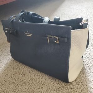 Kate Spade Navy and Cream Purse Crossbody